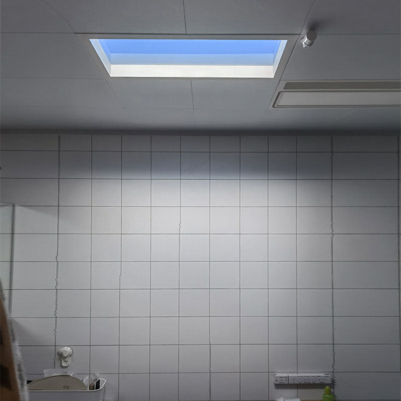 Daglichtlamp Plafond LED Ingebouwd Metaal 60x30cm Woonkamer Slaapkamer Hemelraam Daglicht Simulatie Smart Tuya Dimbaar | Restfield